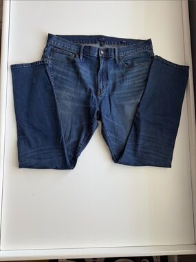 J. Crew Slim Flex Jeans in Deep Indigo Wash